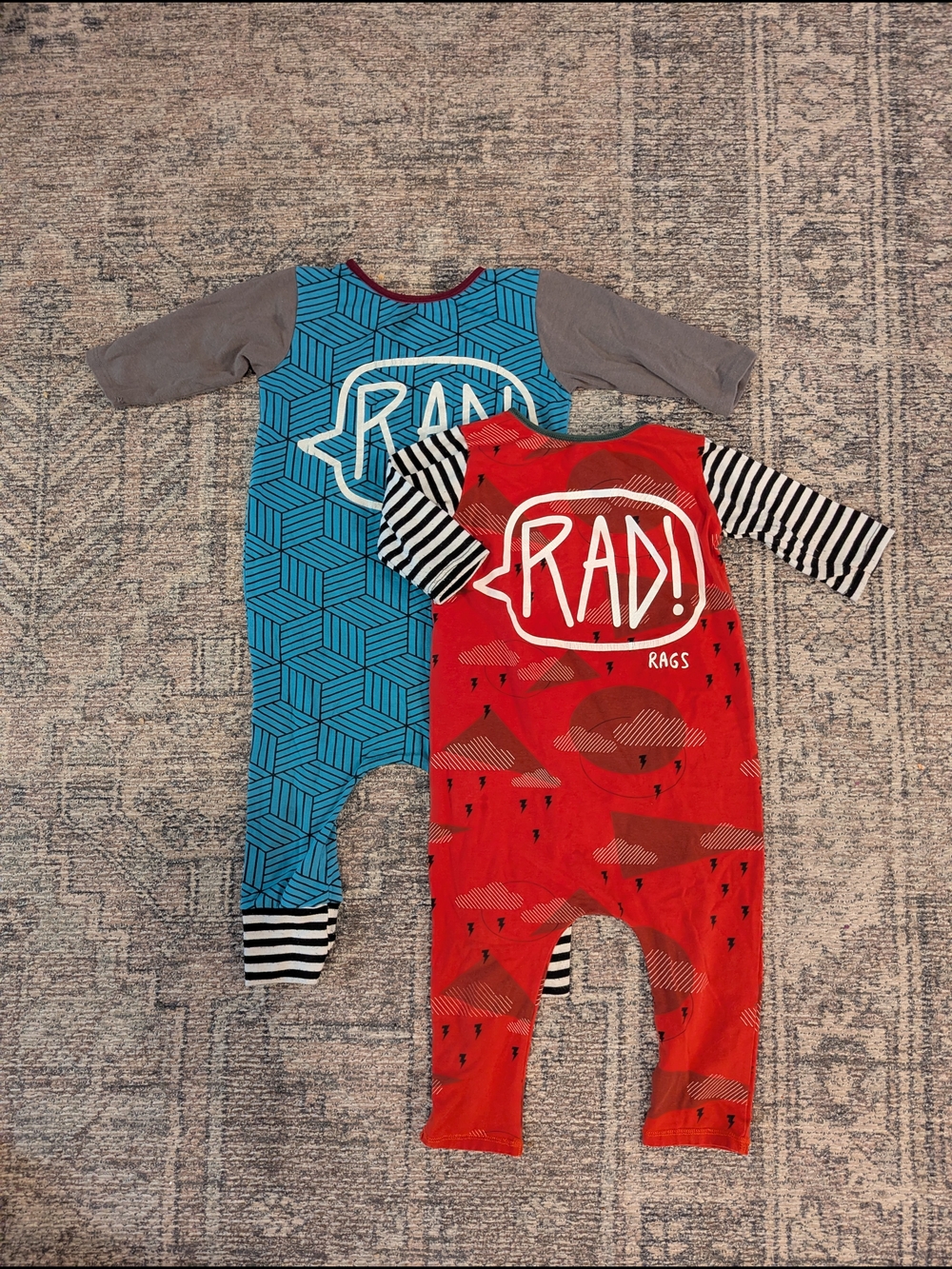 RAD! 2t Rags To Raches Romper Set